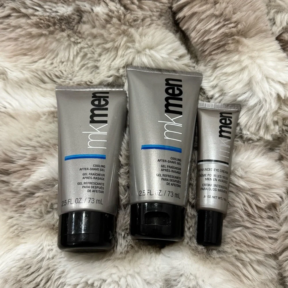 Mary Kay Men Skincare Lot Cooling Aftershave Gel + Eye Cream Discontinued